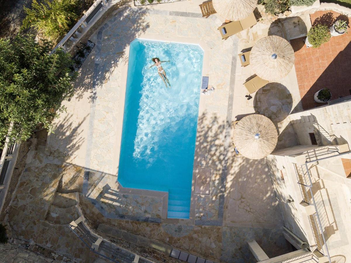 فيلا Prinus Country Retreat Apokoronas, Heated Pool, 13Km From The Sea Embrosneros المظهر الخارجي الصورة